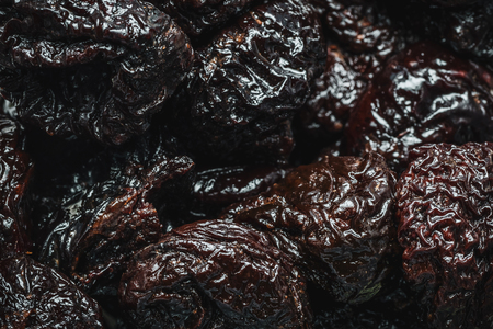 Prune in closeupの写真素材