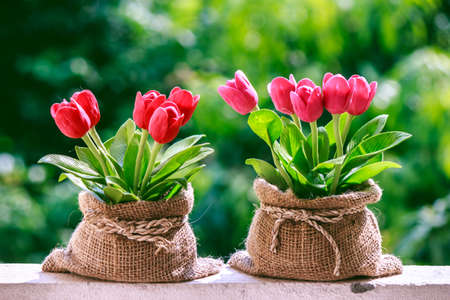 Artificial flowers for decorating.の写真素材