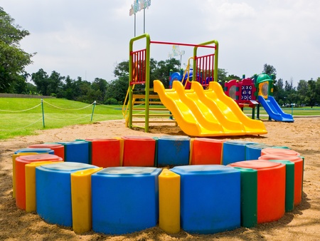 Children Playgroundの写真素材