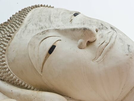 Reclining Big Buddha Close upの写真素材