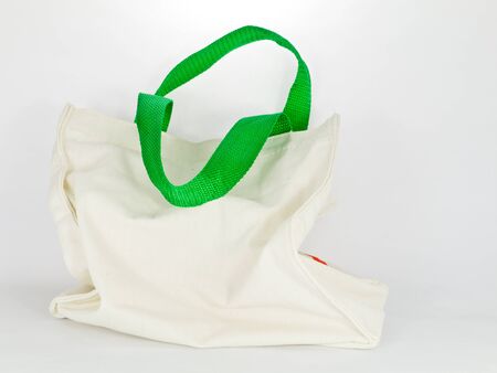 Cloth bag, to reduce using of plastic bagの写真素材
