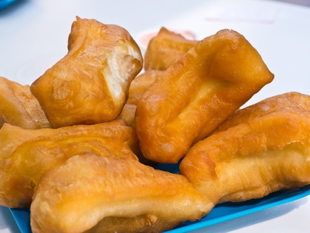Deep-fried dough stick for breakfastの写真素材