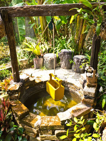 Water wellの写真素材