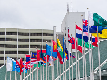 International flags