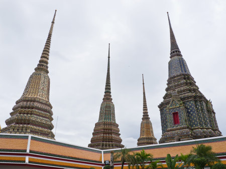 Historical pagoda in Pho temple