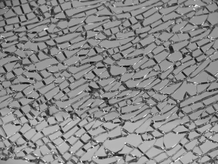 Background of mirror fracture