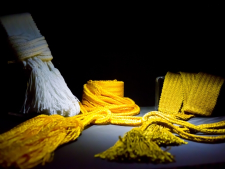 Buddhist monk s robe girdlesの写真素材
