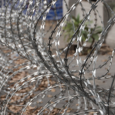Barbed wire