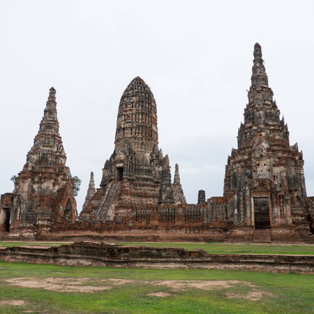 Wat Chaiwattanaram, ruined ancient temple in Ayutthaya, Thailand