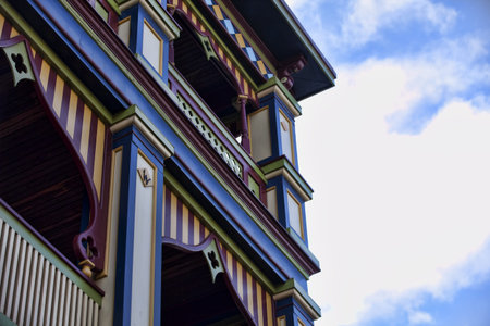 Victorian Painted Lady building
