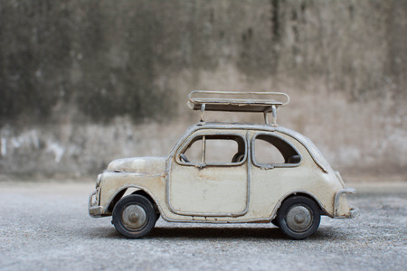 RETRO Classic Car Modelの写真素材