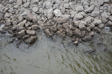 Waves at the rocks