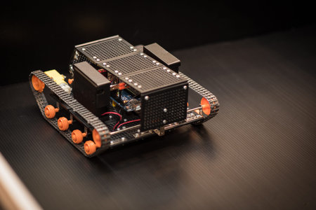 Bangkok, Thailand - August 4,2018 :  Robot controlsのeditorial素材