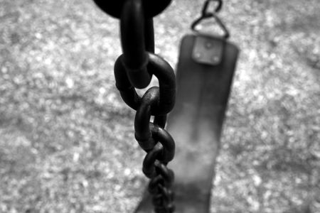 playground swingの写真素材