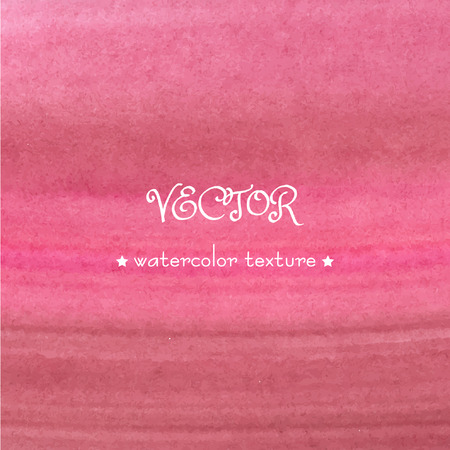 Watercolor abstract vector hand drawn texture. Watercolour wash. Hand painted ombre background red.のイラスト素材