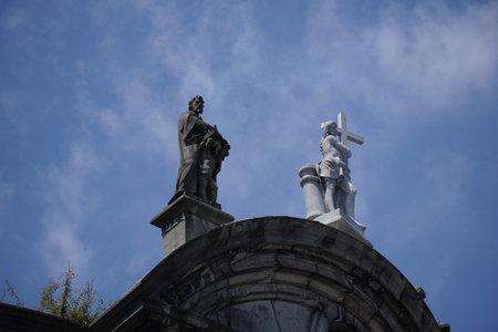 Views of the beautiful city of Namurの写真素材