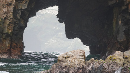 Views around the town of Paracas in Peru