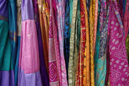 Multi Coloured Materialの写真素材