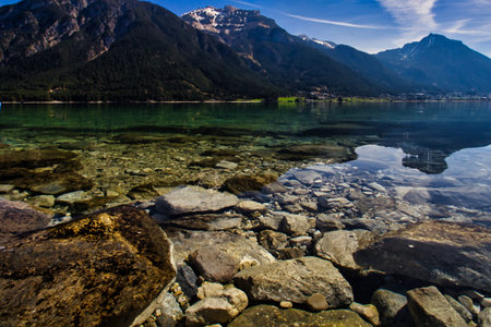 Achensee in Austria Lake in the mountains