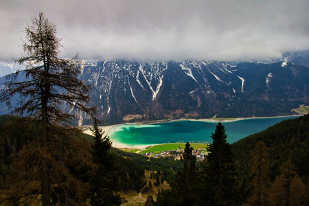 Achensee in Austria Lake in the mountains