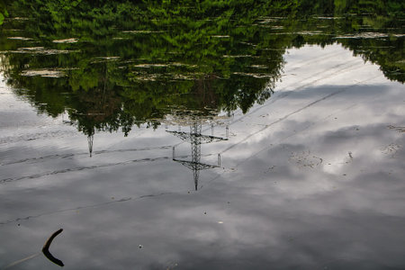 Beautiful reflection in the water