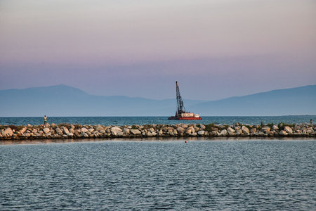 Sea view in summer, Greece