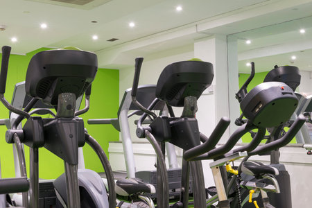 Elliptical machines and treadmills gym cardio equipment