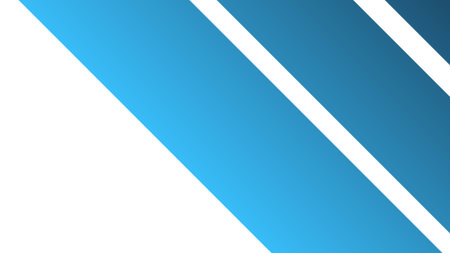 Thick blue diagonal stripes fading into whiteの写真素材