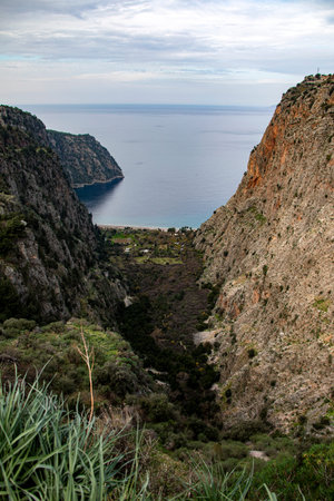 view of the cliffs