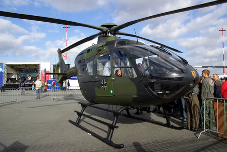 Hamburg airport Days Flightshow 15.09.2007.  German Airforce Helicopter