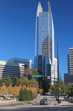 High Rise with Reflectionのeditorial素材