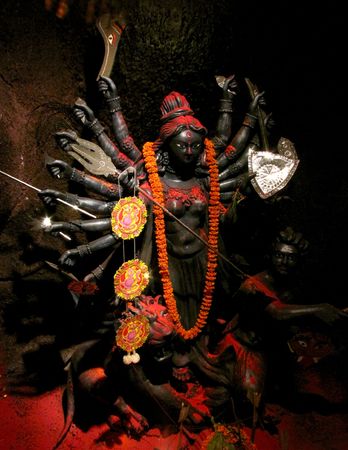 Godess Kaliの写真素材