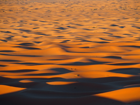 Erg Chebbi dunes in Moroccoの写真素材
