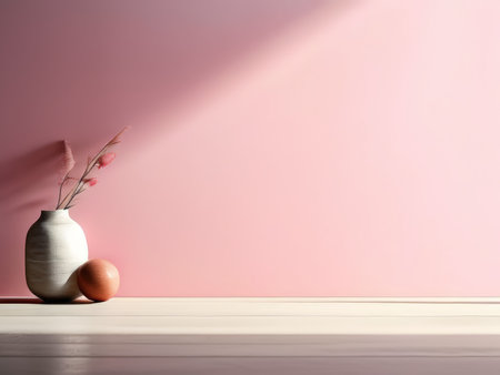 Beautiful Table Arrangement A Table Featuring a Delicate Vase of Flowers for Admiration and Appreciationの素材