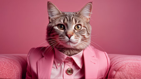 Formal Fashion and Stylish Suits A Cat Elegant Take on 'Mad Men' Inspired Outfitの素材
