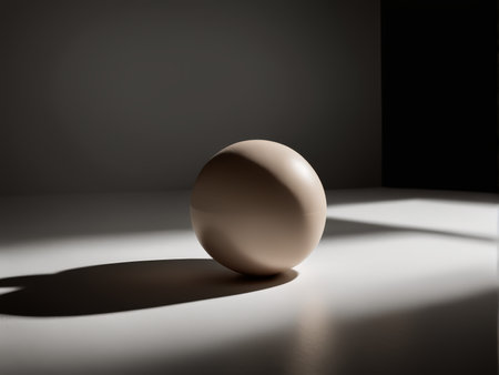 Sepia Shadows An Old-Egg Portrait in Silhouetteの素材