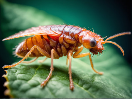 An Intricate Insect Detailed Description of Compound Eyes, Antennae, Legs, and Wingsの素材