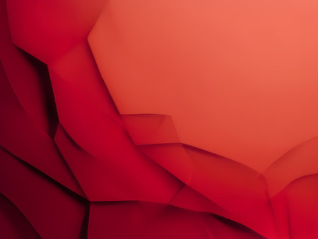 Red Stripes Against Black Background: A Visual Exploration of Varying Intensities and Shades of Red Amidst a Sharp Contrastの素材