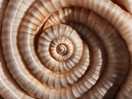 Unveiling the Enigma of the Nautilus Shell A Masterpiece in Visual Art and Natural Scienceの素材