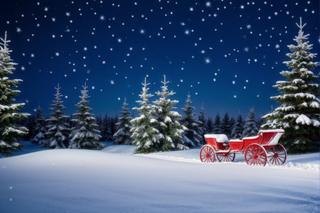 SnowCovered Pine Wonderland A Frozen Winter Wonderland Captured in Precious Detailの素材