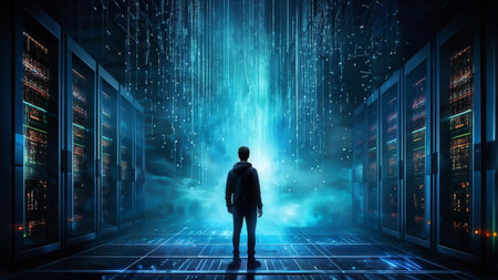 Digital Symphony A Spectators Guide to the Radiant Server Racks in the Data Centerの素材