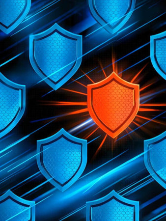 Vibrant Shield Collection A Study in Contrast and Intricate Design Variationsの素材