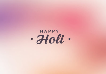 The background of a Holi greeting card is depicted.の素材
