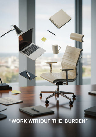 Cherish every moment at work let productivity be your guide to successの素材