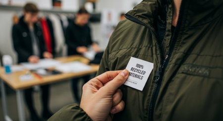 Embracing sustainability with recycled materials, this design showcases ecofriendly innovationの素材