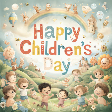 Joyous Celebration: An Unforgettable Children's Day Paradiseの素材