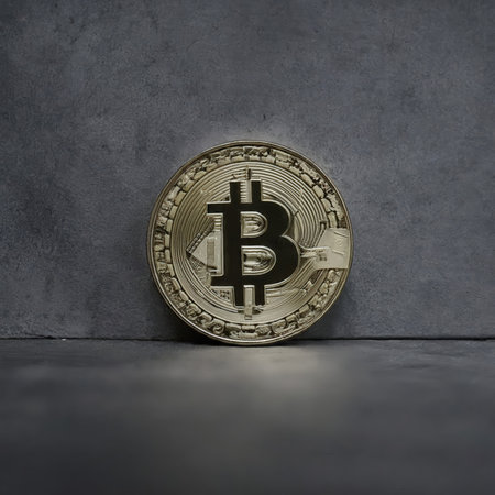 bitcoin coin. crypto money.の素材
