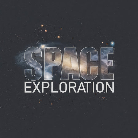 space universe with galaxyの素材