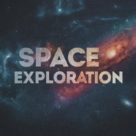 universe and universe space backgroundの素材