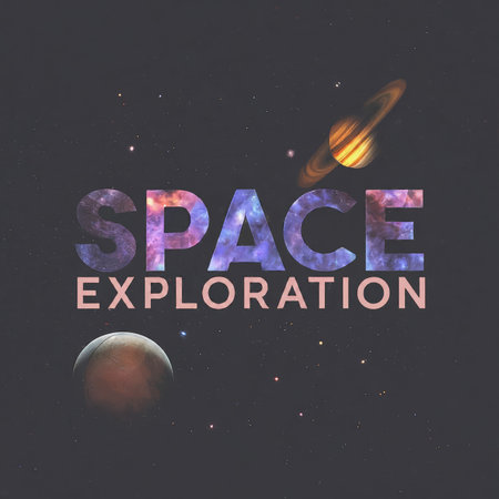 space universe with galaxy and stars, vector illustrationの素材